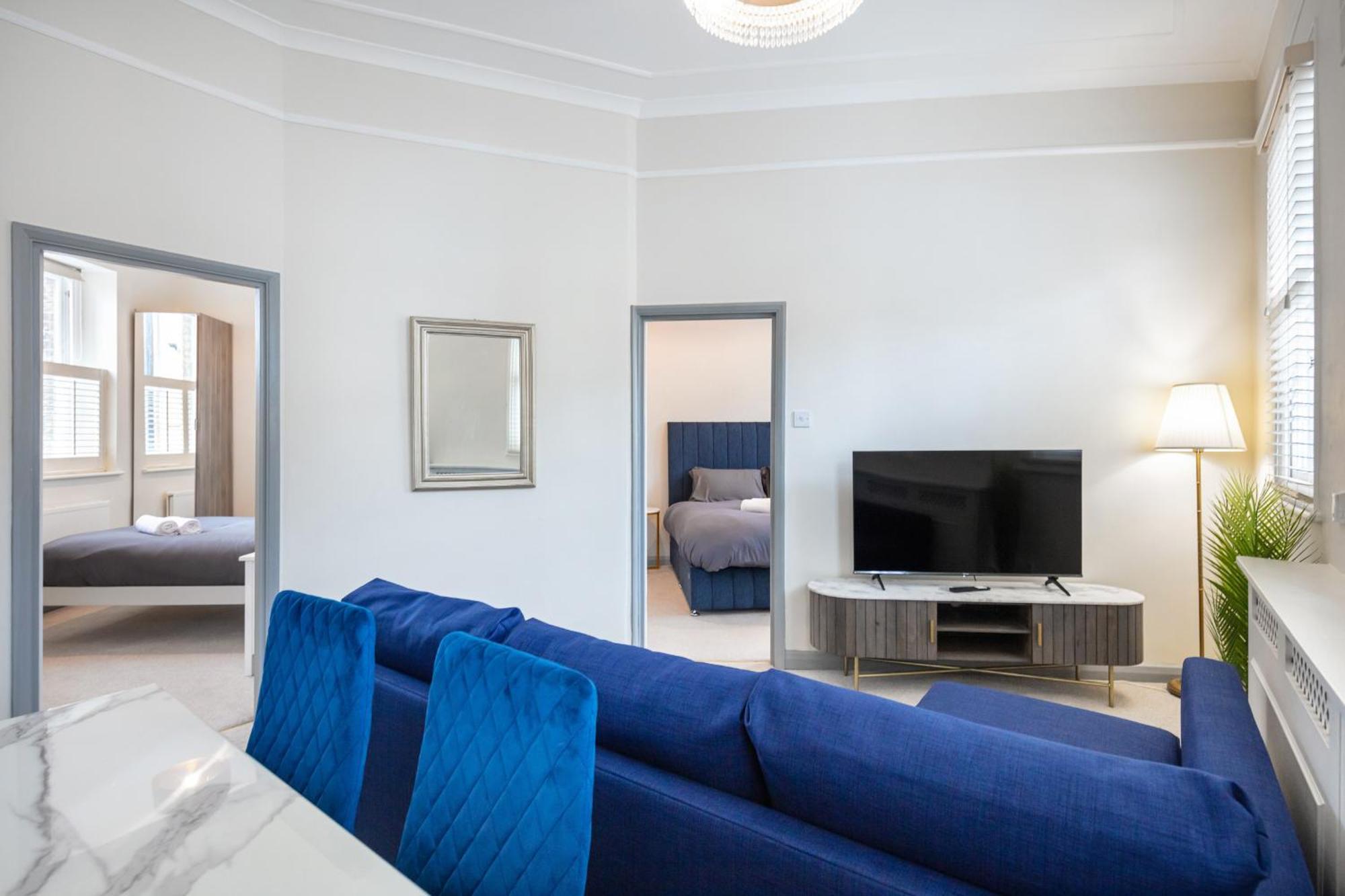 5A - Bright And Airy 2 Bedroom Apartment - Close To Central Londyn Zewnętrze zdjęcie